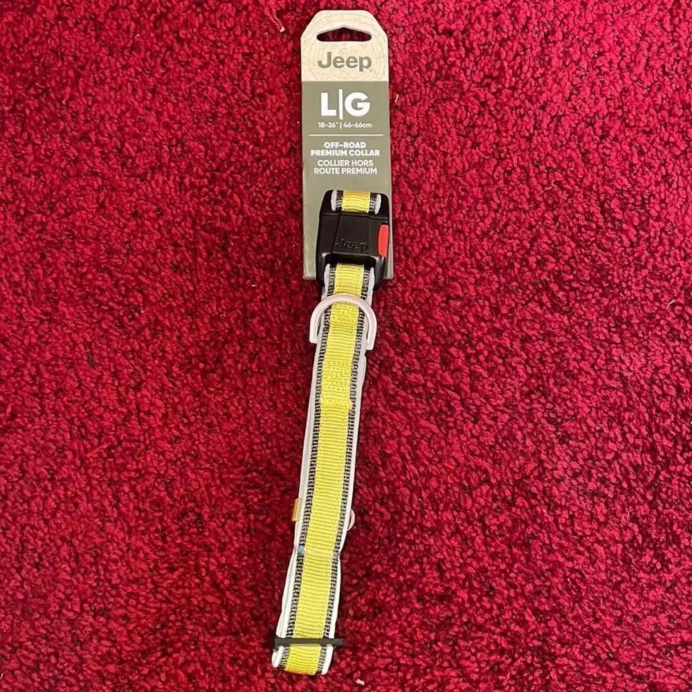 NWT Jeep dog collar